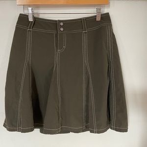 Athleta Skorts in olive color